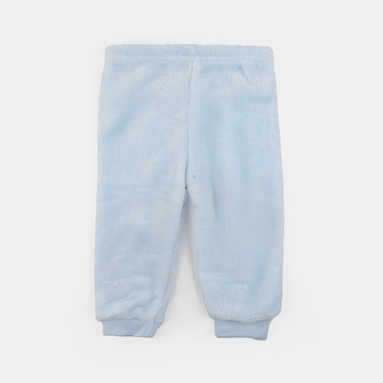 Infant Boys Faux fur Suit-BLUE