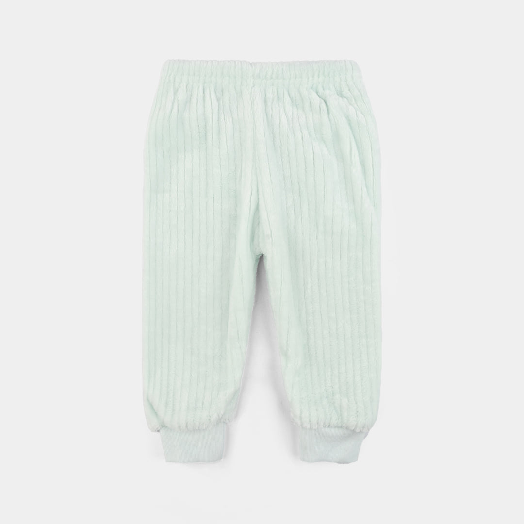 Infant Boys Faux fur Suit-GREEN