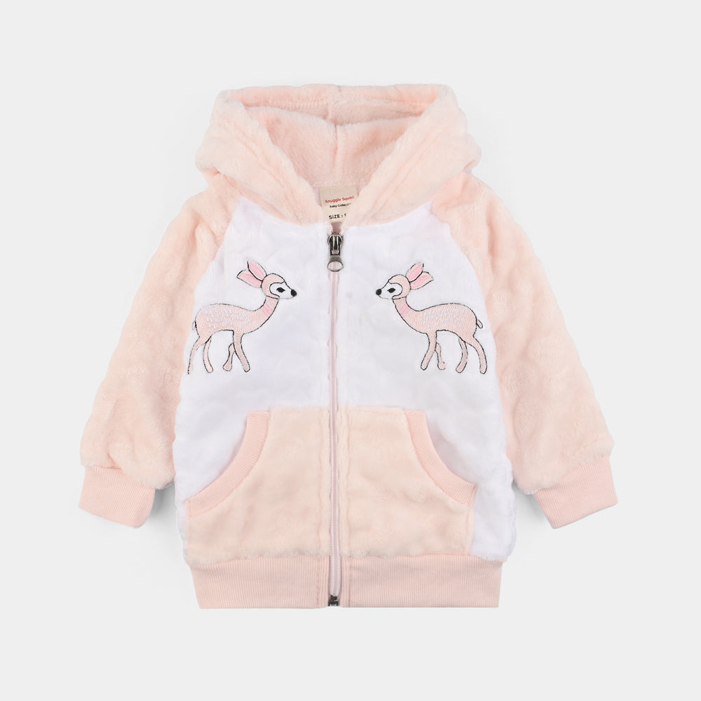 Infant Boys Sherpa Suit-White
