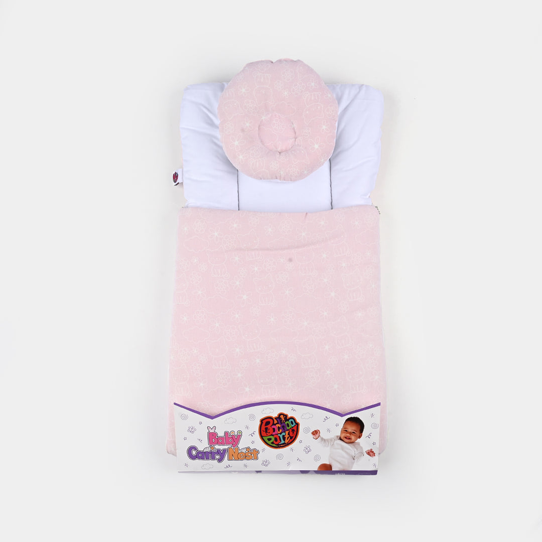 Soft & Cozy Baby Carry Nest With Pillow