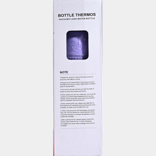 WATER BOTTLE STAINLESS STEEL 550ML