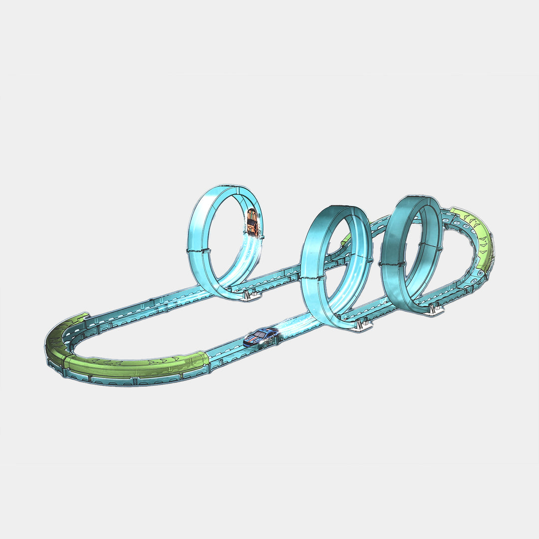 Fast Drive Glowing Track Set