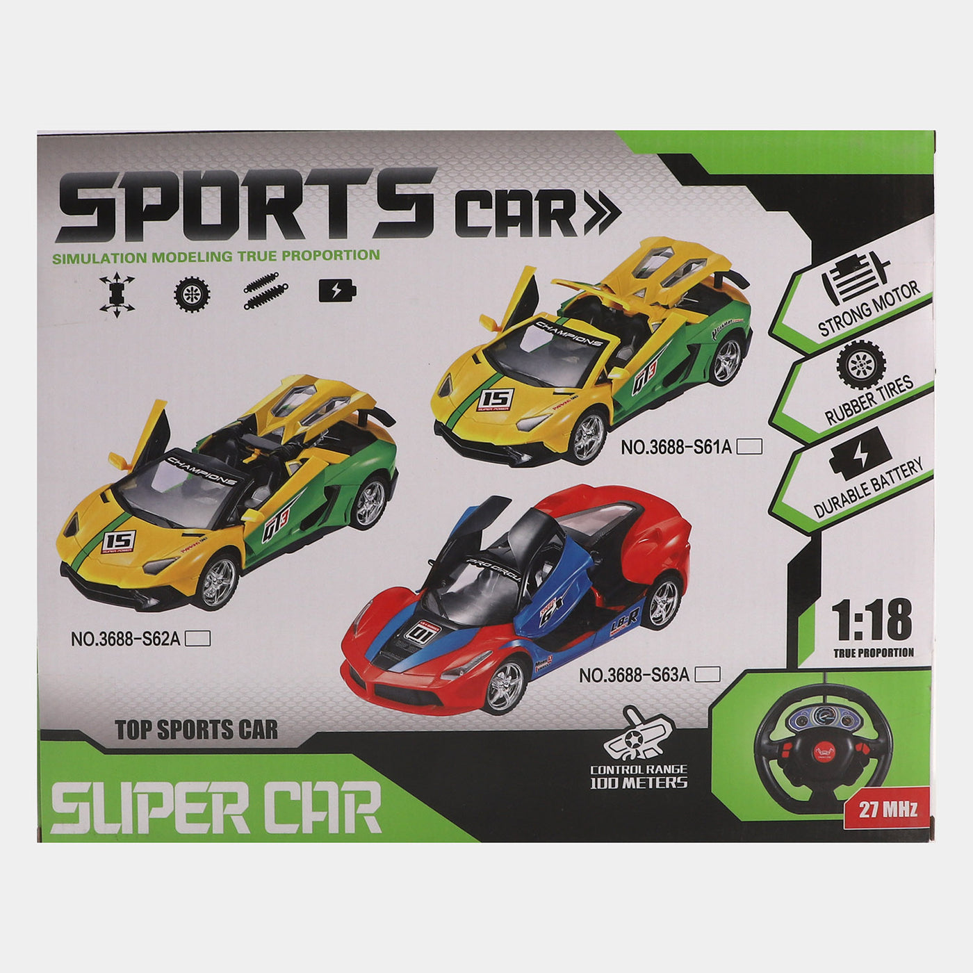 Speed Sports Remote Control Car For Kids