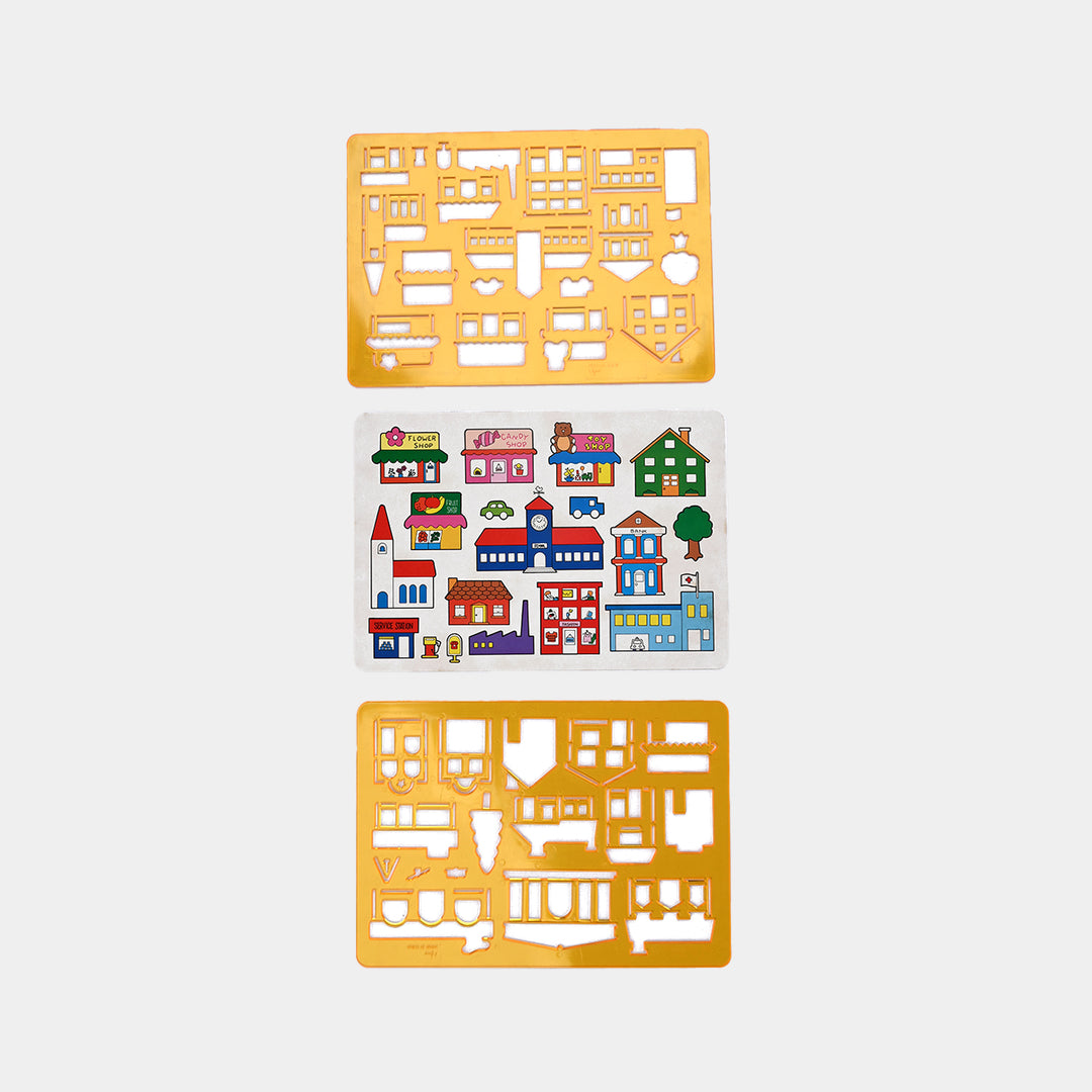 Kids Drawing Stencils