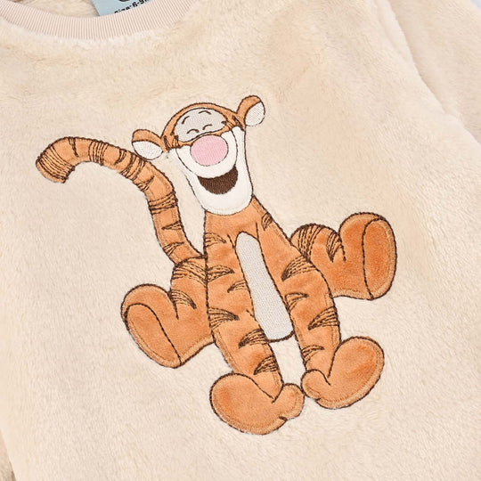 Infant Boys Romper Lion-Sand Shell
