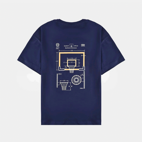 Boys Lycra Jersey T-Shirt H/S TAKE THE SHOT-NAVY