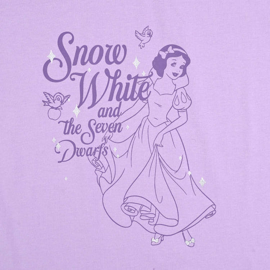 Girls Lycra Jersey T-Shirt H/S Snow White-Rad.Orchid
