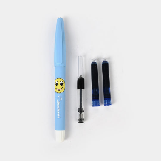 Elegant Fountain Pen With 2 Ink Cartridges