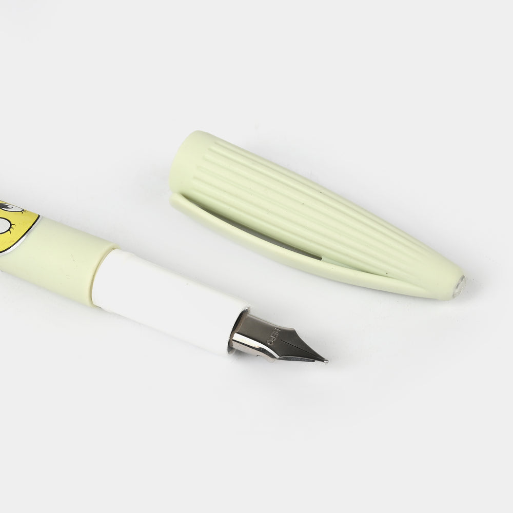 Elegant Fountain Pen With 2 Ink Cartridges