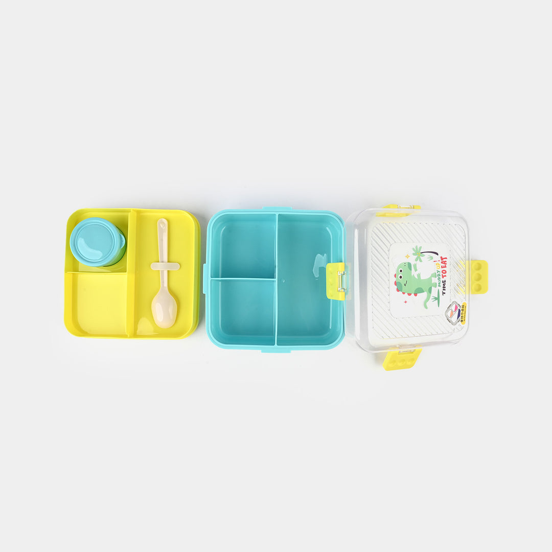 Kids Lunch Box Plastic | 1590Ml+70ml