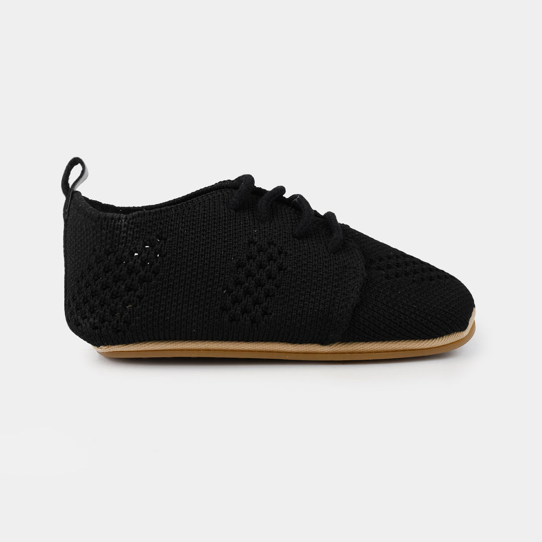 Boys Shoes F61-BLACK