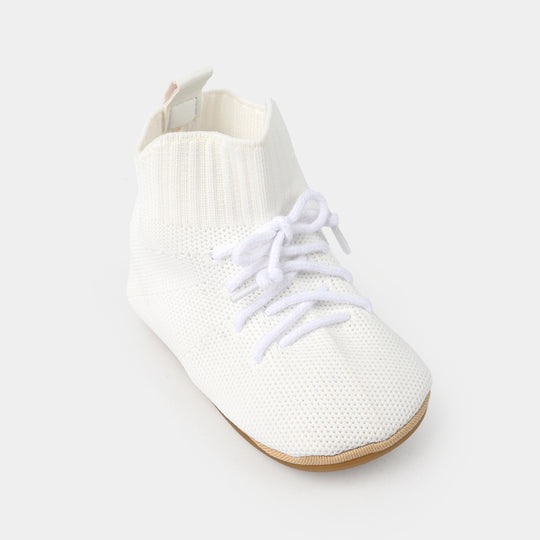 Boys Shoes F49-White