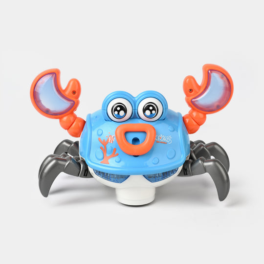 Electric Crab Toy With Music, Light & Walking