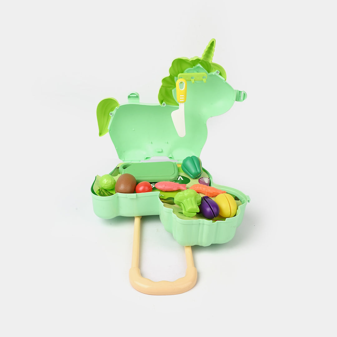 Cuting Fruit & Vegetable Pretend Play Set