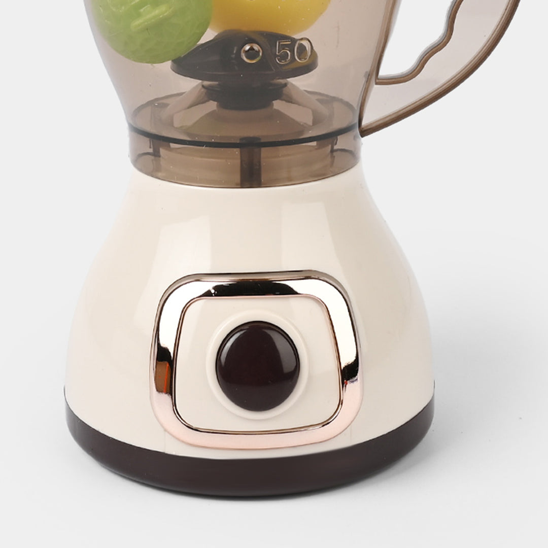 Pretend Play Toy Blender with Fruit Accessories