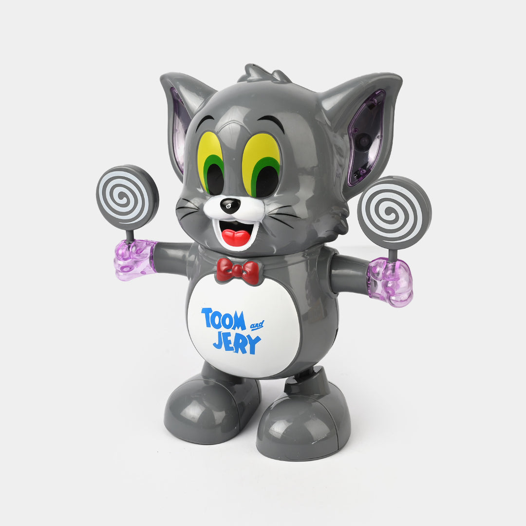 Dancing Tom Cat With Light & Sound For Kids
