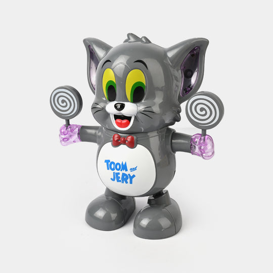 Dancing Tom Cat With Light & Sound For Kids