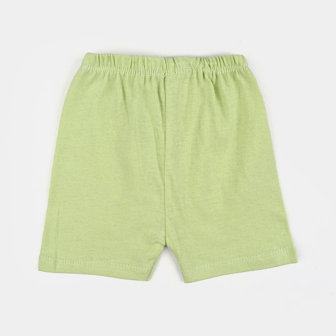 Pack Of 3 Infant Unisex Cotton Jersey Shorts Set