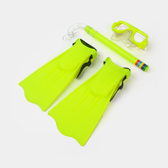 Swimming Flapper Snoorkel Set Junior