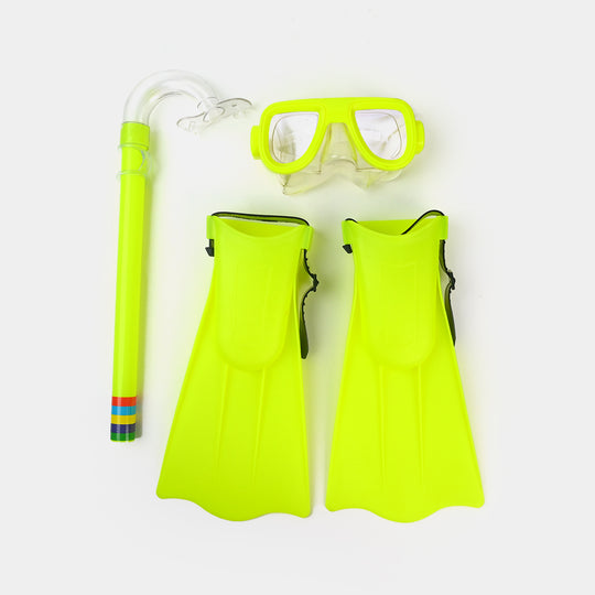 Swimming Flapper Snoorkel Set Junior