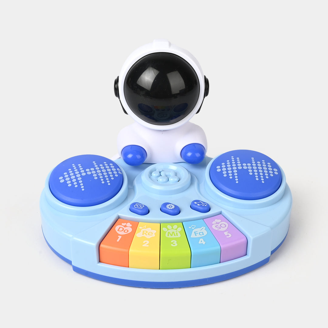 Music Piano – Astronaut Theme | Light-Up Keys & Sounds