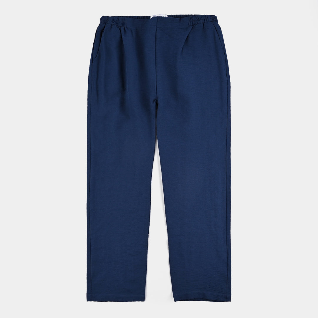 Teens Girls Poly Cotton Navy CO-Ord Set-NAVY
