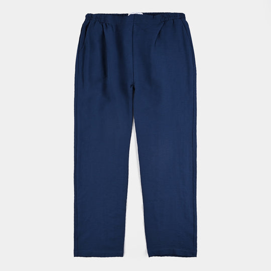Teens Girls Poly Cotton Navy CO-Ord Set-NAVY