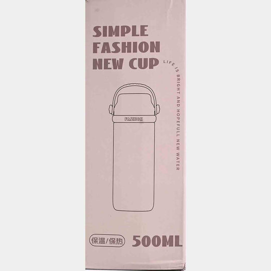 WATER BOTTLE STAINLESS STEEL | 500ML