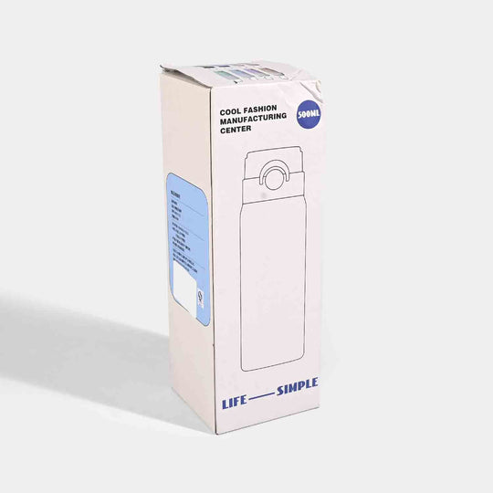 WATER BOTTLE STAINLESS STEEL | 500ML