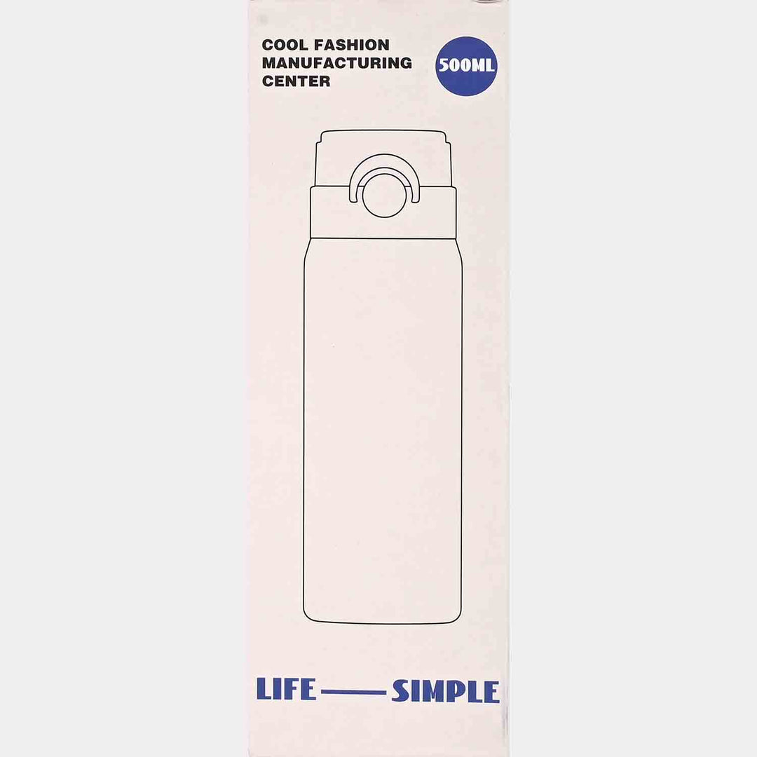 WATER BOTTLE STAINLESS STEEL | 500ML