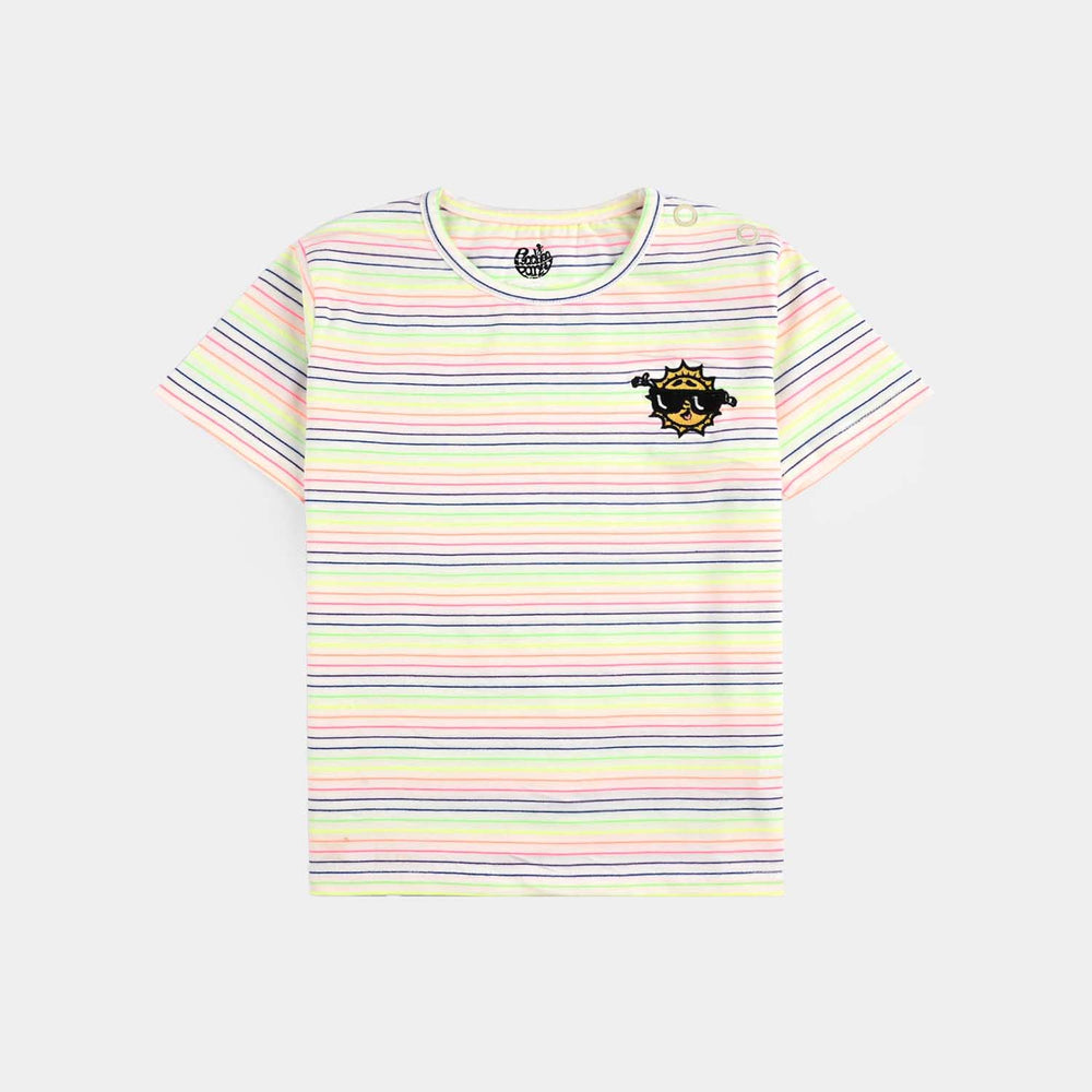 Infant Boys Poly Jersey T-Shirt H/S SUN