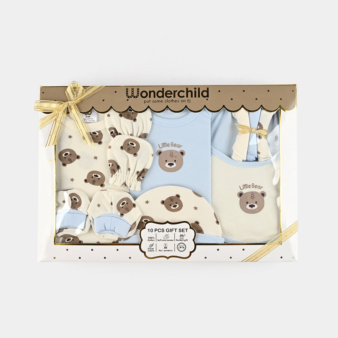 Infant Boys Cotton Gift Set | 10Pcs