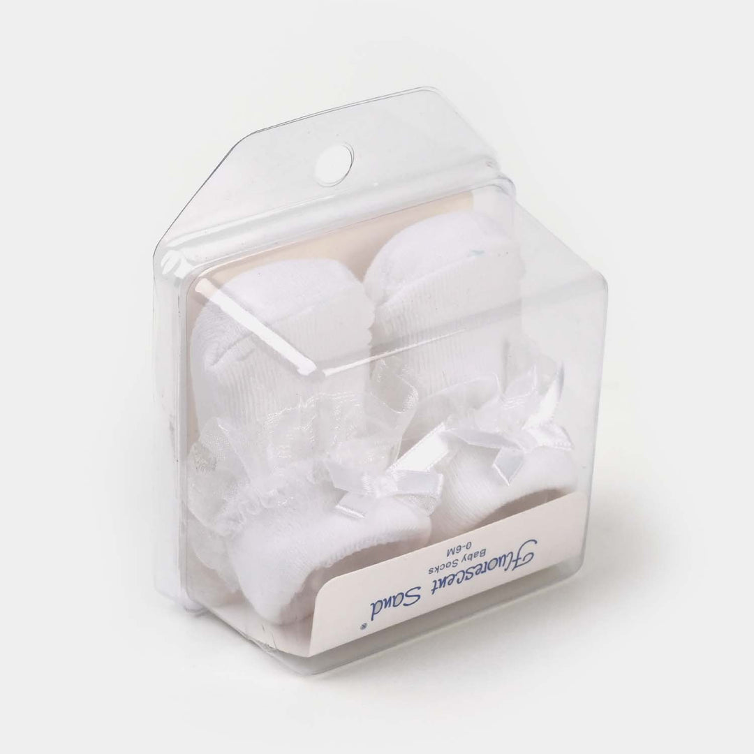 BABY SHOES 1 PAIR SOCKS | 0-6M
