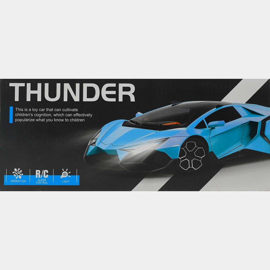 Remote Control Car with Light & Spray for Kids