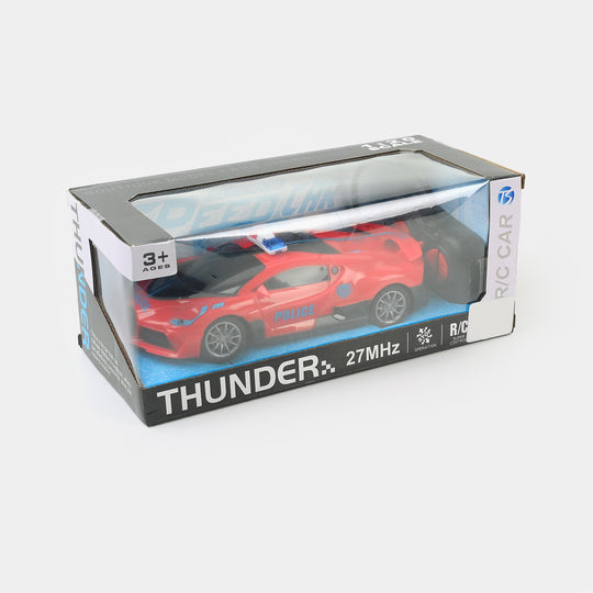 Remote Control Car with Light & Spray for Kids