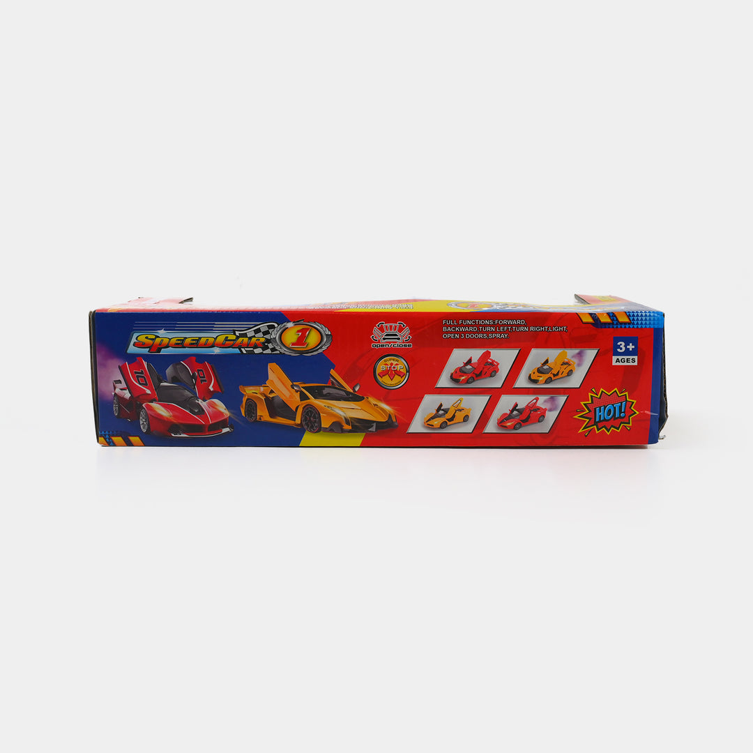 Remote Control Car with Light & Spray for Kids