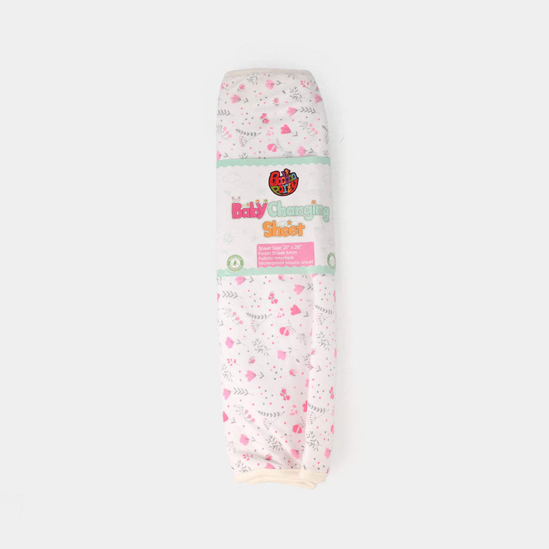 Baby Changing Sheet 49x69 Green