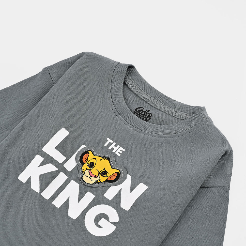 Infant Boys Cotton Jersey T-Shirt F/S Lion King