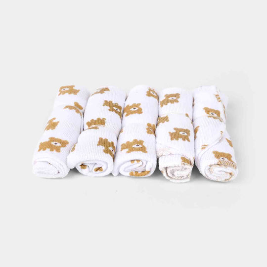 5PCS FACE TOWEL -1074-BEAR