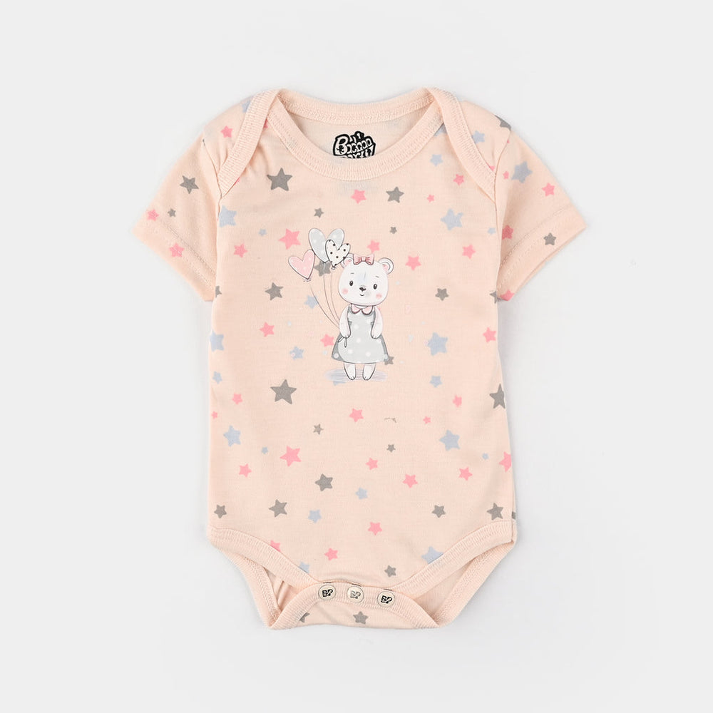 3-Pack Baby Bodysuits – Short Sleeve & Super Soft