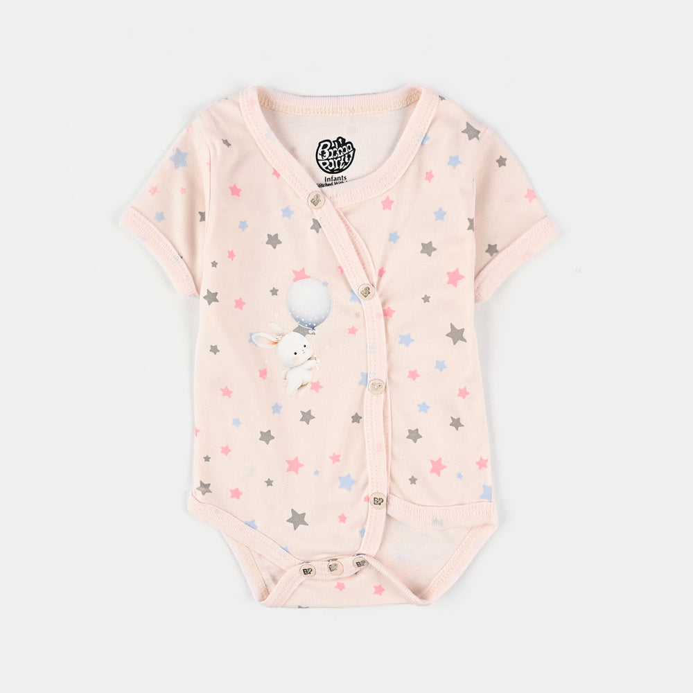 Pack OF 3 Infant Baby Cotton Cut Design Romper Set