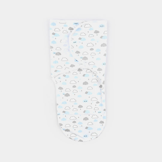 Baby Swaddle with Cap & Mittens Set