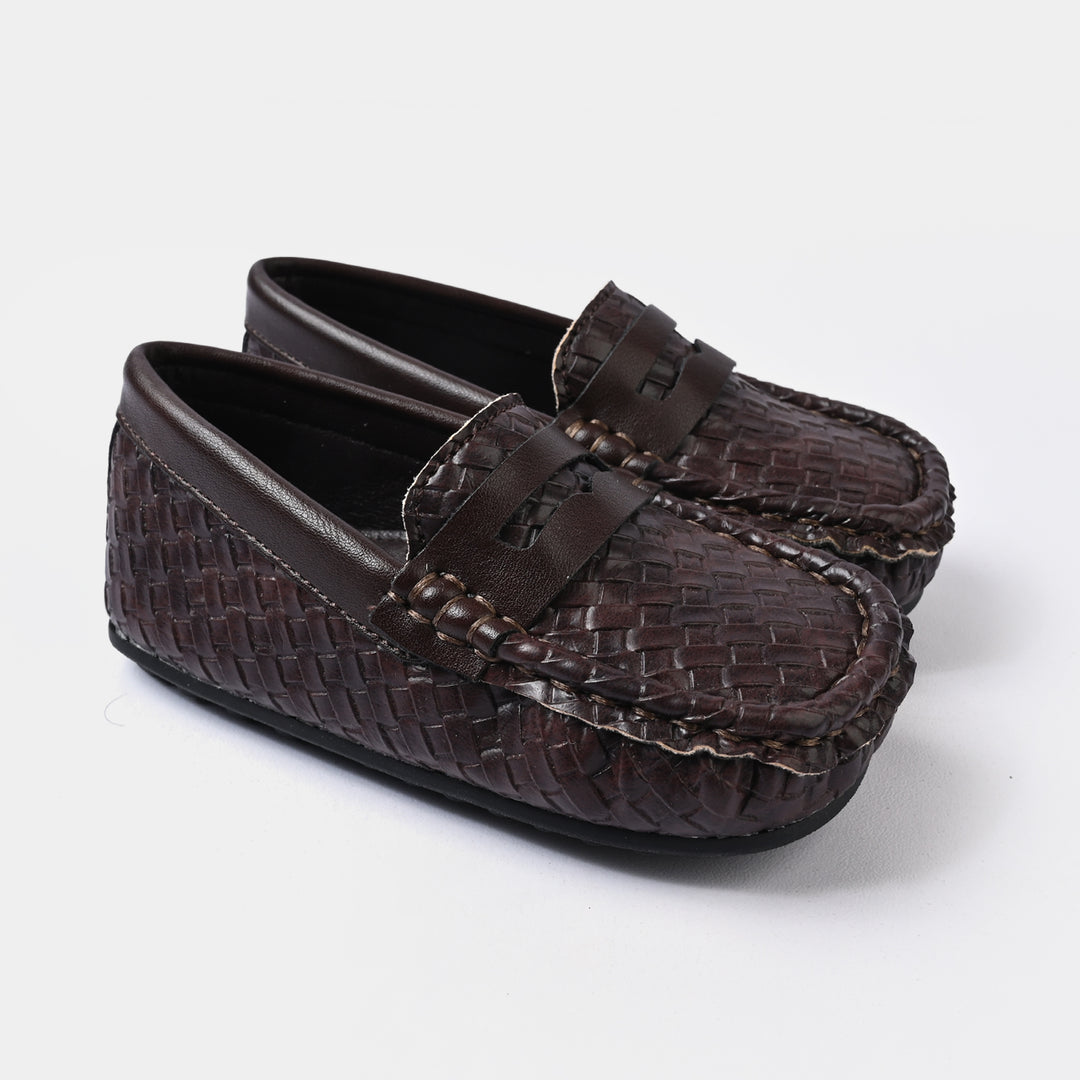Boys Loafer H502-K1 - Coffee