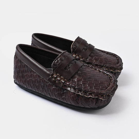 Boys Loafer H502-K1 - Coffee