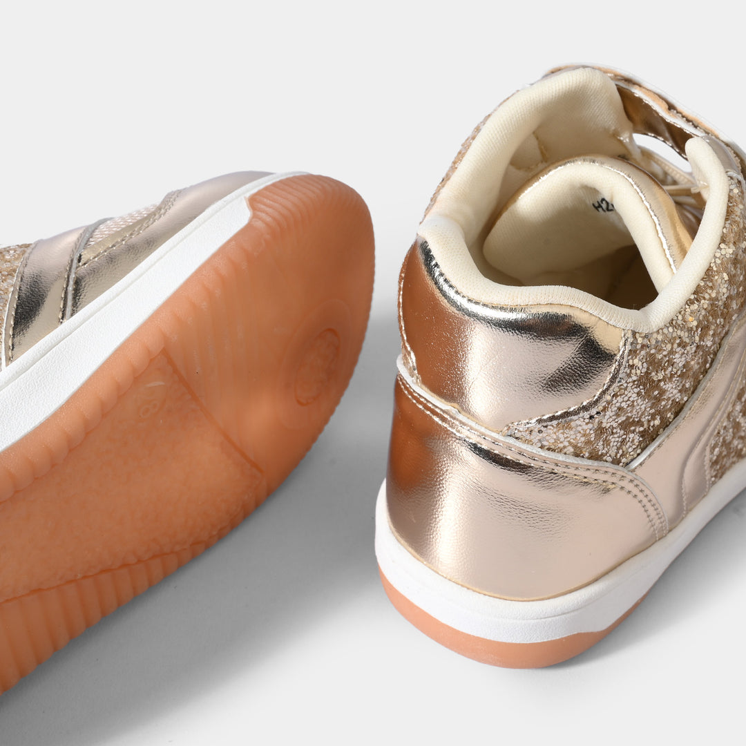 Girls Boots H2811-19-GOLDEN
