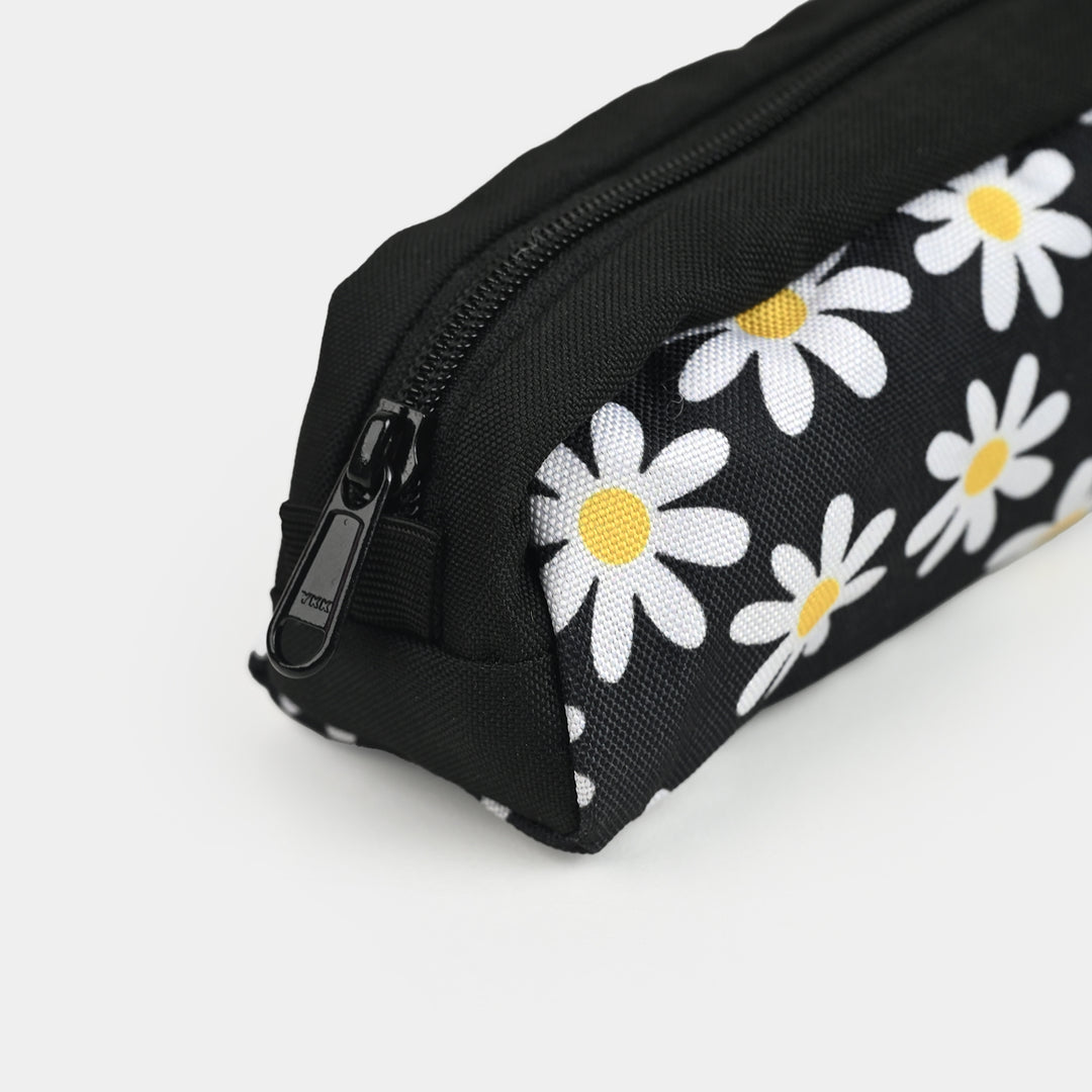 Pencil Pouch Flora Fusion Black