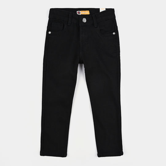 Boys Denim Stretch Pant Basic - BLACK