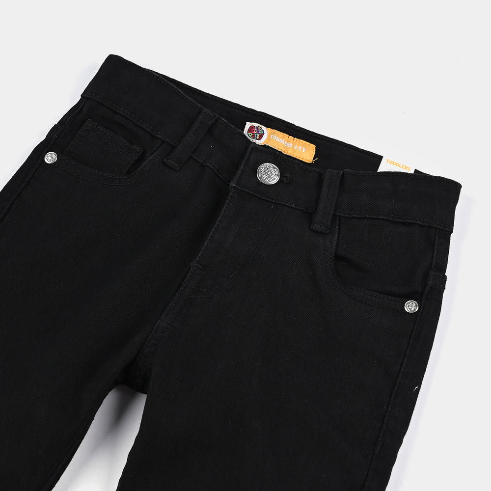 Boys Denim Stretch Pant Basic - BLACK
