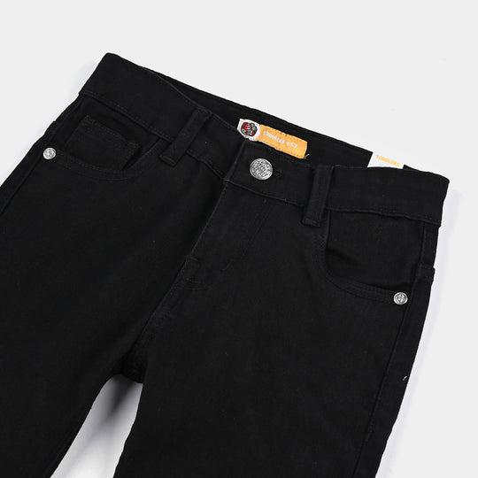 Boys Denim Stretch Pant Basic - BLACK