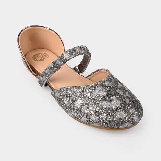 Girls Pumps 456-111-GREY